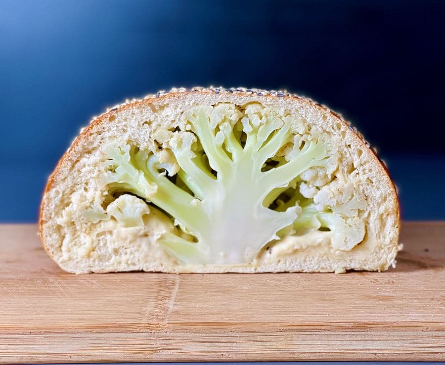 כרובית עטופה בחלה