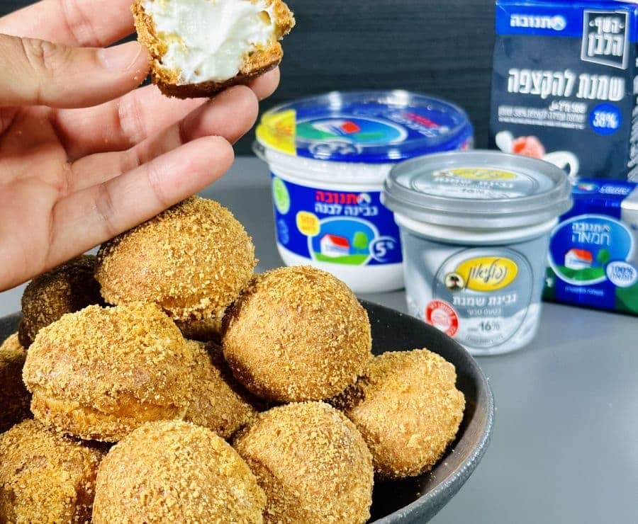 פחזניות עוגת גבינה